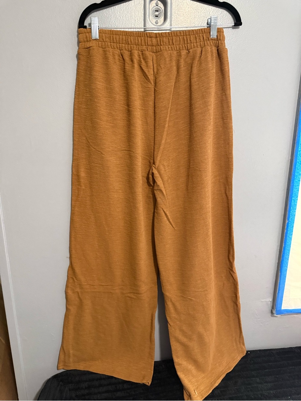 Zenana Wide Leg Pull-On Pants - Deep Camel - Picture 3 of 3